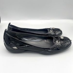 Stuart Weitzman Patent Leather Ballet Flats, Size 6.5M